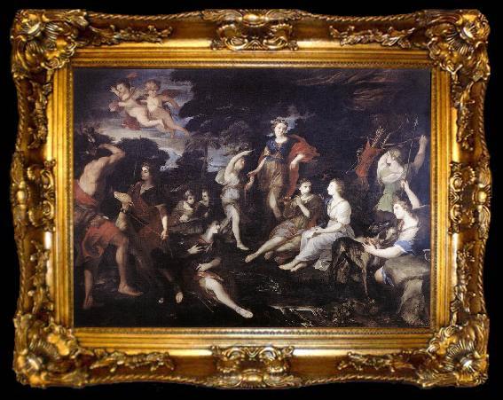 framed  CAMASSEI, Andrea The Hunt of Diana, ta009-2